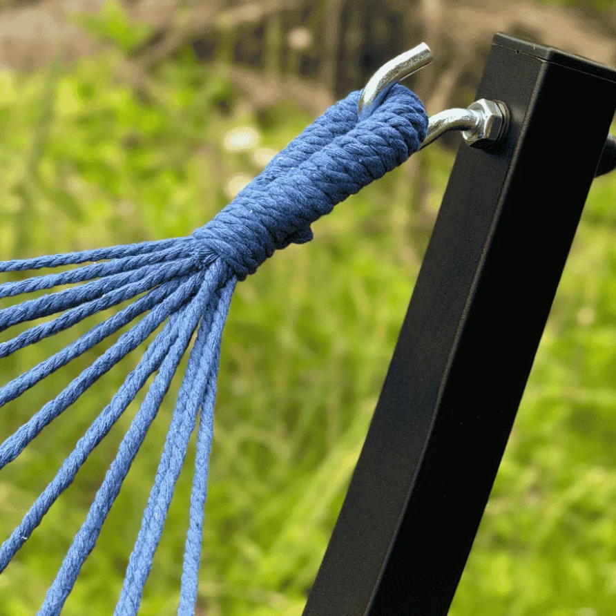 Hamac à pompon solo pour jardin - Pomponette