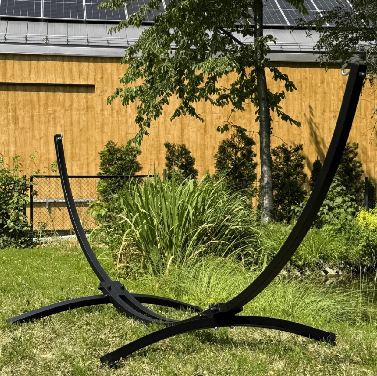 Hamac à pompon solo pour jardin - Pomponette