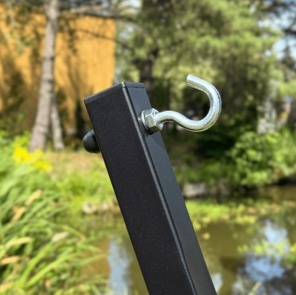 Hamac à pompon solo pour jardin - Pomponette