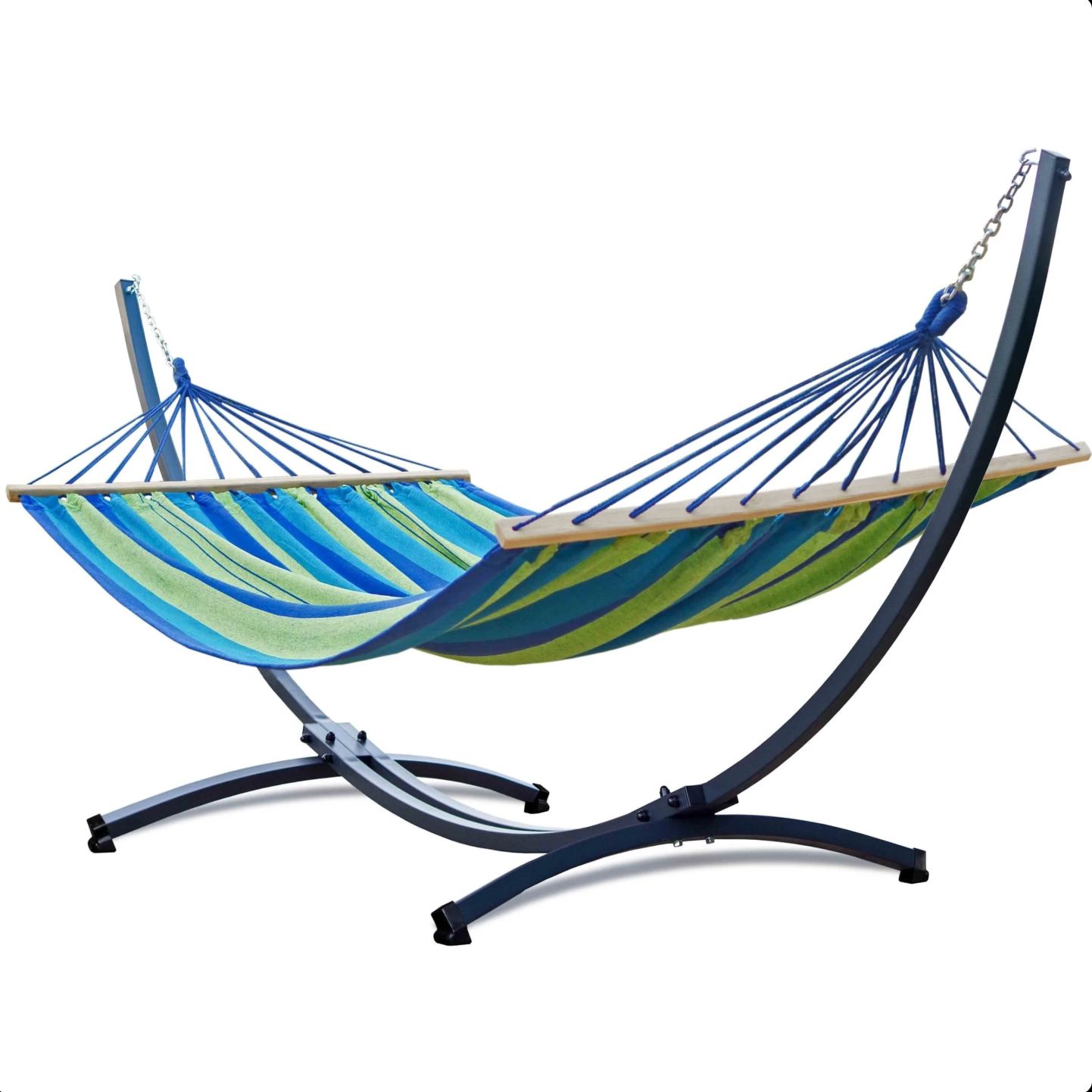 Hamac avec barres sur pied Duo - Acadia