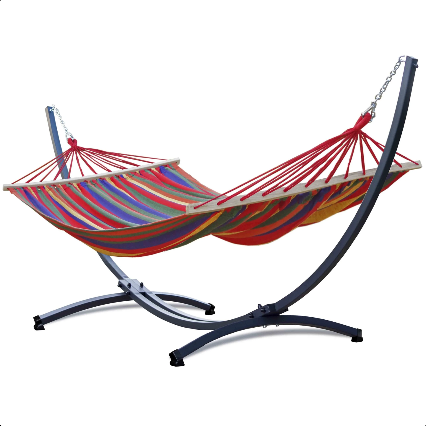 Hamac avec barres sur pied Duo - Acadia