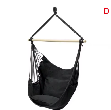 Portable tissu doux jardin maison jardin chaise suspendue chambre hamac suspendu hamac balançoires hamac chaise balançoire siège