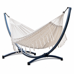 Hamac sur pied Duo en Macramé - Santia XL