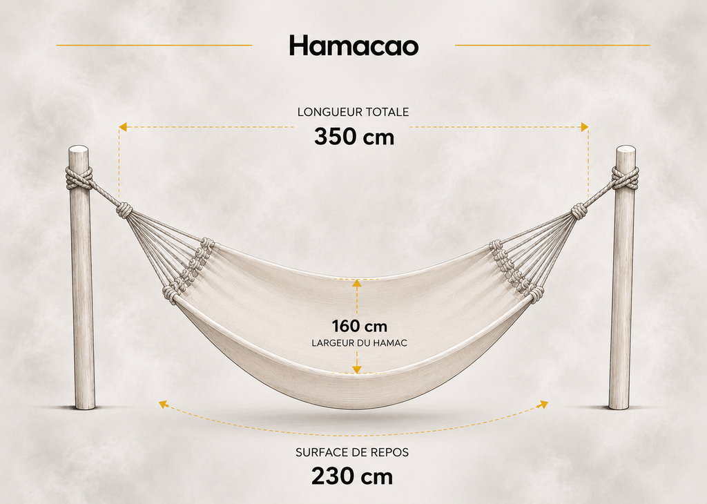 Hamac 2 places colombien - Medellin