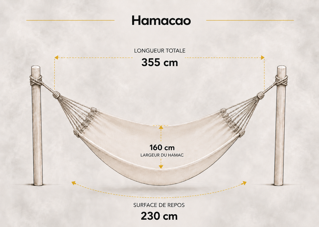 Hamac 2 places colombien – Fiesta