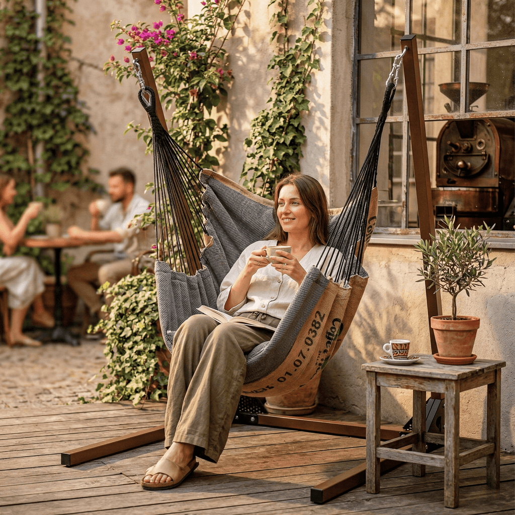 Fauteuil suspendu - Coffee
